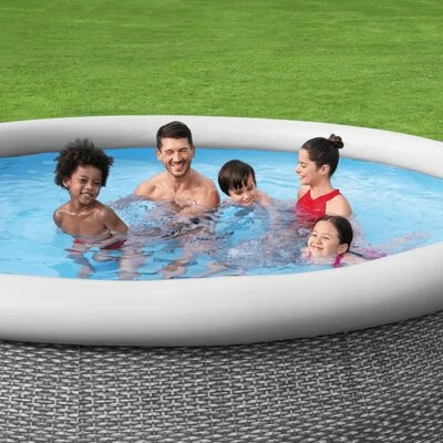 Bestway Ensemble de piscine ronde 366x76 cm 5 Bestway Ensemble de piscine ronde 366x76 cm – Image 5