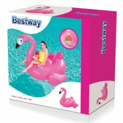 Bestway Matelas de piscine Flamant "Faigel" Rose -Piscine & spa Soldes Boutique image 6 91247