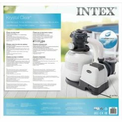 Intex Pompe de filtration à sable Krystal Clear 26646GS 7,9 m³/h -Piscine & spa Soldes Boutique image 6 91587