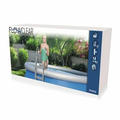 Bestway Échelle de piscine à 4 marches Flowclear 122 cm 58331 6 Bestway Échelle de piscine à 4 marches Flowclear 122 cm 58331 – Image 6