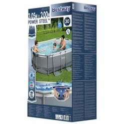 Bestway Piscine hors sol Power Steel Ovale 305x200x84 cm 11 Bestway Piscine hors sol Power Steel Ovale 305x200x84 cm -Piscine & spa Soldes Boutique image 6 92857