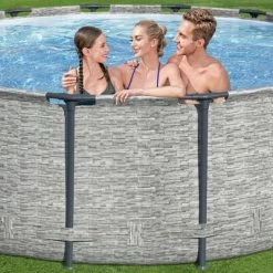 Bestway Piscine Power Steel 427x122 cm 11 Bestway Piscine Power Steel 427x122 cm -Piscine & spa Soldes Boutique image 6 93331